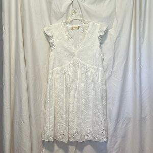 white altar’d state dress, size medium